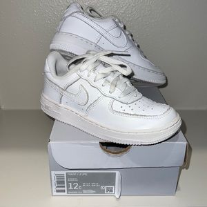 Worn Air Force ones